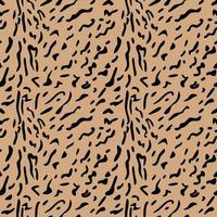 Vector seamless pattern of lynx cat skin. Background design, textile decoration, animalistic print.