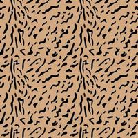 Vector seamless pattern of lynx cat skin. Background design, textile decoration, animalistic print.