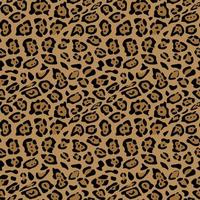 Vector seamless pattern of jaguar skin. Background design, textile decoration, animalistic print.