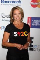 LOS ANGELES, SEP 5 -  Katie Couric at the Stand Up 2 Cancer Telecast Arrivals at Dolby Theater on September 5, 2014 in Los Angeles, CA photo