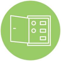 Fuse Box Icon Style vector