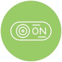 On Off Switch Icon Style vector