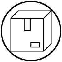 Box Icon Style vector