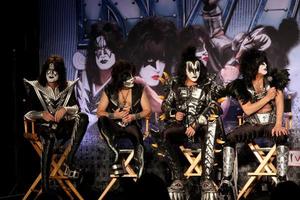 LOS ANGELES, MAR 20 -  KISS at the Kiss and Motely Crue Tour Press Conference at the Roosevelt Hotel on March 20, 2012 in Los Angeles, CA photo