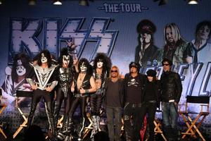 LOS ANGELES, MAR 20 -  KISS Motley Crue at the Kiss and Motely Crue Tour Press Conference at the Roosevelt Hotel on March 20, 2012 in Los Angeles, CA photo