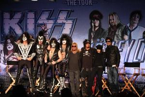 LOS ANGELES, MAR 20 -  KISS Motley Crue at the Kiss and Motely Crue Tour Press Conference at the Roosevelt Hotel on March 20, 2012 in Los Angeles, CA photo