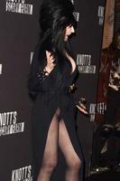 LOS ANGELES, SEP 30 -  Elvira, aka Cassandra Peterson at the 2016 Knott s Scary Farm at Knott s Berry Farm on September 30, 2016 in Buena Park, CA photo