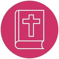 Bible Icon Style vector