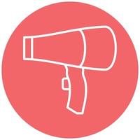 Hair Dryer Icon Style vector