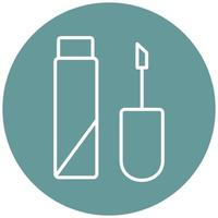 Lip Gloss Icon Style vector