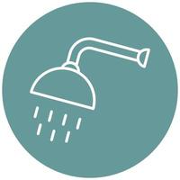 Shower Icon Style vector