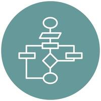 Workflow Icon Style vector