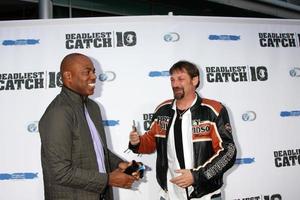 LOS ANGELES, APR 22 -  Kevin Frazer, Johnathan Hillstrand at the Deadliest Catch Season 10 Premiere Screening at ArcLight Hollywood Theaters on April 22, 2014 in Los Angeles, CA photo