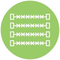 Border Icon Style vector