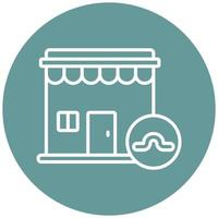 Bait Shop Icon Style vector