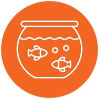 Aquarium Icon Style vector