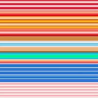 líneas horizontales coloridas perfectas para fondo o papel tapiz vector