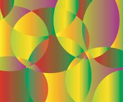 abstract background of multicolored smooth geometric shapes vector