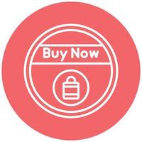 Buy Now Icon Style vector