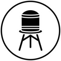 Water Tank Icon Style vector