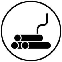 Industry Pipe Icon Style vector