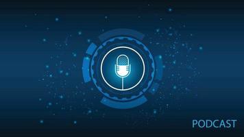 Concept Design Voice Technology. Isometric Illustrations vector. assistant connecting device with speak to machine learning or AI. Internet of thing.Podcast vector