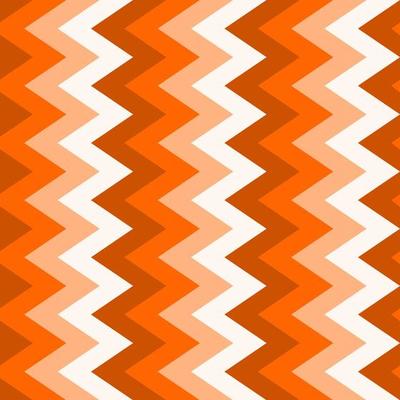 Vector pattern vertical zigzag design. Orange tone color. Paper, cloth, fabric, cloth, dress, napkin, cover, bed printing, gift, present or wrap. Halloween, spring, fall, harvest concept, background.