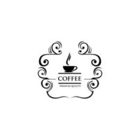 Coffee Shop Logo. Vector coffee shop labels.