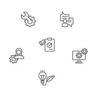 IT expert icons set .  IT expert pack symbol vector elements for infographic web