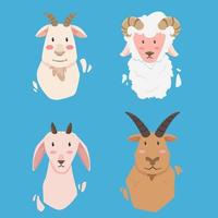 Goat Bundle Set 1 vector