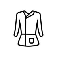 conjunto de iconos sólidos de ropa, uniforme, moda. diseño vectorial adecuado para sitios web, aplicaciones, banners. glifo vector