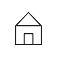 home line icon illustration. very suitable for websites, applications, apps. vector