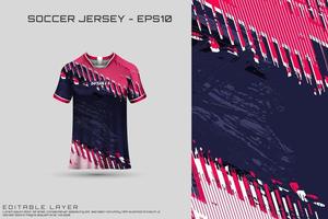 Sports jersey and t-shirt template sports jersey design vector. Sports design for football, racing, gaming jersey. Vector. vector