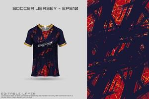 Sports jersey and t-shirt template sports jersey design vector. Sports design for football, racing, gaming jersey. Vector. vector