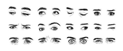 Eyes of Collection vector