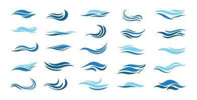 Vector Collection of Waves
