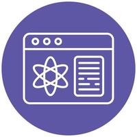 Data Science Icon Style vector