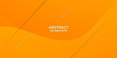 abstract orange background with fluid shapes.colorful orange design. bright and modern concept. eps10 vector