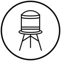 Water Tank Icon Style vector