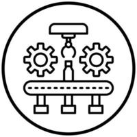 Manufacture Icon Style vector