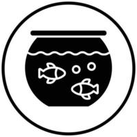 Aquarium Icon Style vector