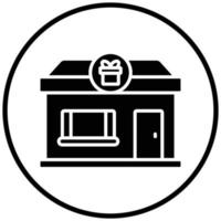 Souvenir Shop Icon Style vector