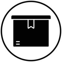 Box Closed Icon Style vector