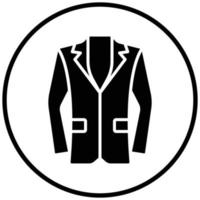 estilo de icono de traje ghilie vector