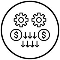 Crisis Management Icon Style vector