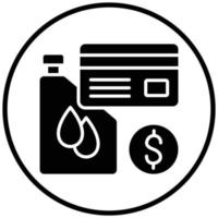Oil Purchase Icon Style vector