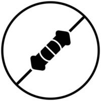 Resistor Icon Style vector