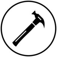 Hammer Icon Style vector