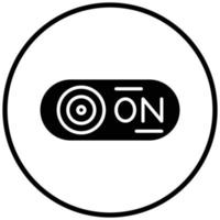 On Off Switch Icon Style vector