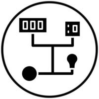 Wiring Icon Style vector